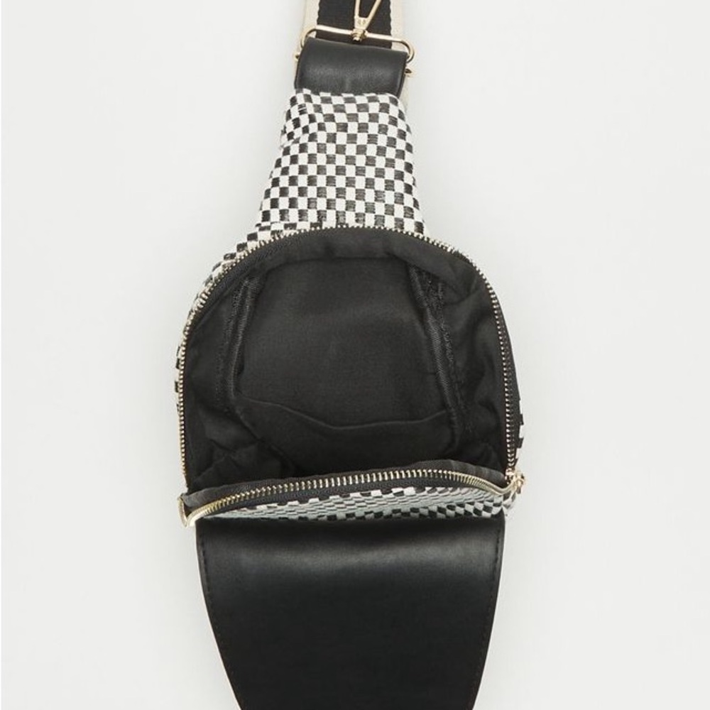 Altar’d State Checkered Sling Bag - Picture 3 of 6